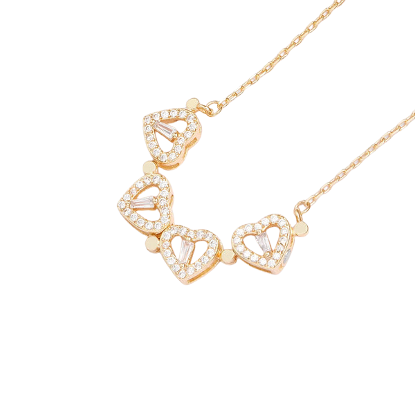 Collar Corazón de Trébol