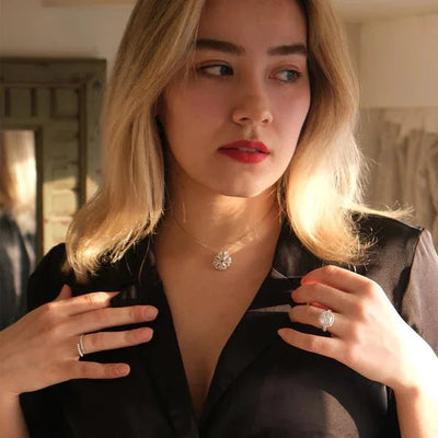 Collar Corazón de Trébol